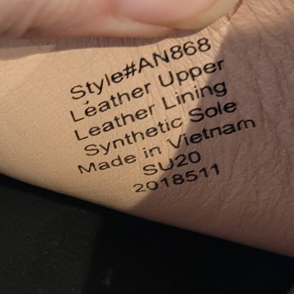 J.Crew Black Leather Platform Espadrille Sandal/Slide Style #AN868 - Picture 14 of 14